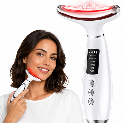 Dispozitiv Masaj Facial LED