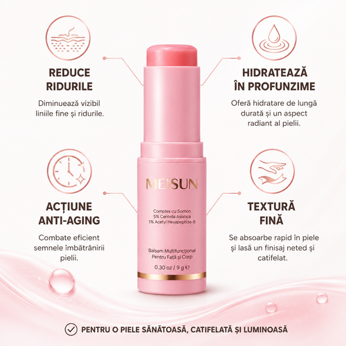 Balsam Facial și Corporal pentru Hidratare Intensă și Aspect Neted al Pielii
